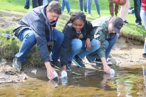gretna green students fish friends
