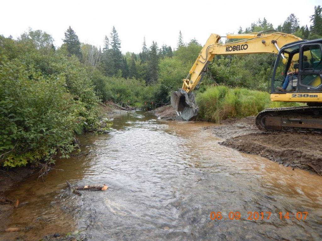 Salmon Brook - Construction Salmon Brook - Construction